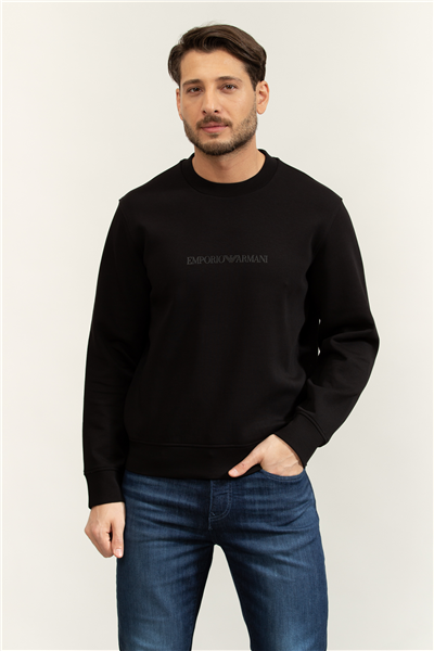 Emporio Armani Erkek Bisiklet Yaka Sweatshirt