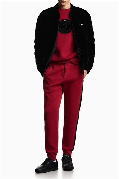 Emporio Armani Erkek Bisiklet Yaka Sweatshirt Siyah