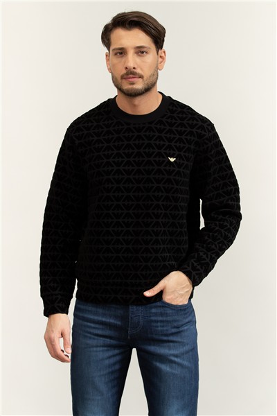 Emporio Armani Erkek Bisiklet Yaka Sweatshirt