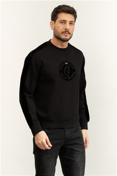 Emporio Armani Erkek Bisiklet Yaka Sweatshirt