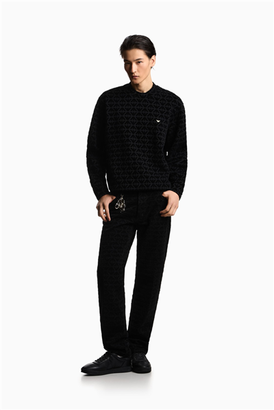 Emporio Armani Erkek Bisiklet Yaka Sweatshirt