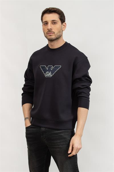 Emporio Armani Erkek Bisiklet Yaka Sweatshirt