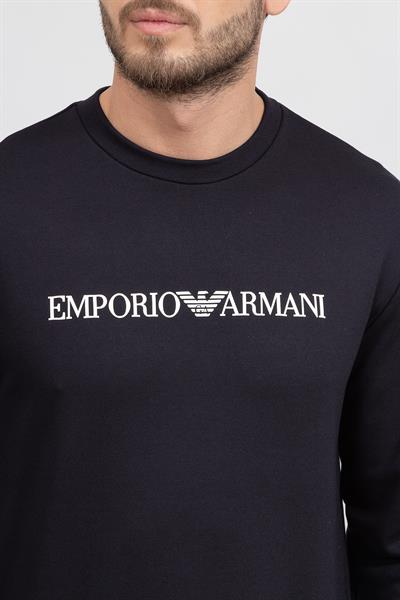 Emporio Armani Erkek Bisiklet Yaka Sweat