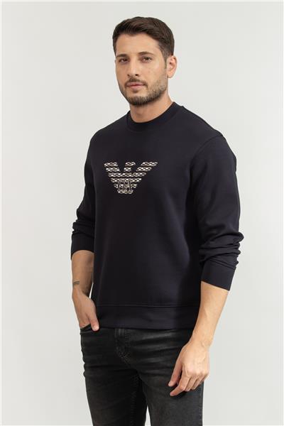 Emporio Armani Erkek Bisiklet Yaka Sweat