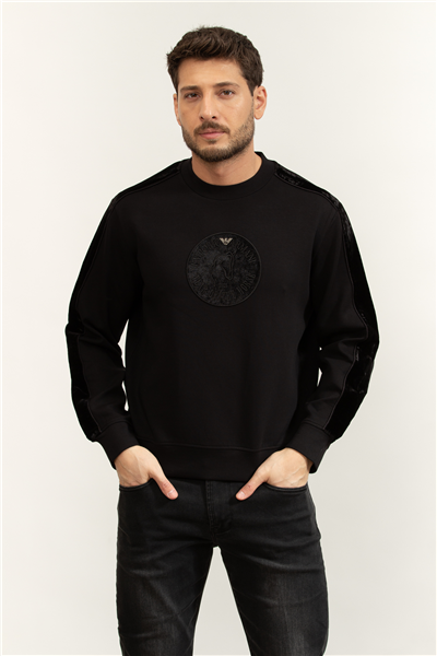 Emporio Armani Erkek Bisiklet Yaka Sweatshirt
