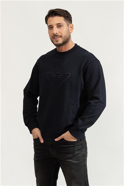 Emporio Armani Erkek Bisiklet Yaka Sweatshirt
