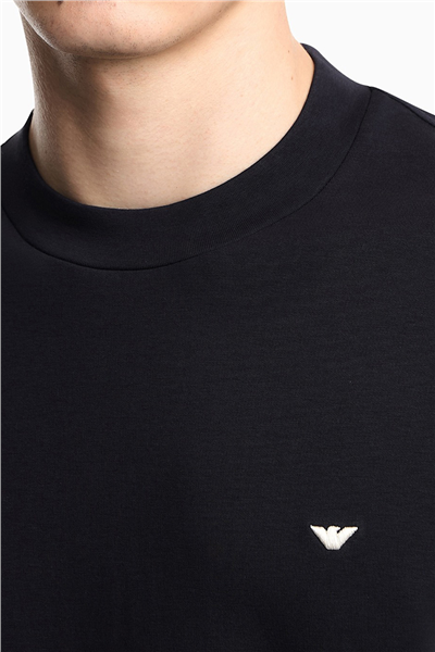 Emporio Armani Erkek Bisiklet Yaka Sweatshirt Lacivert