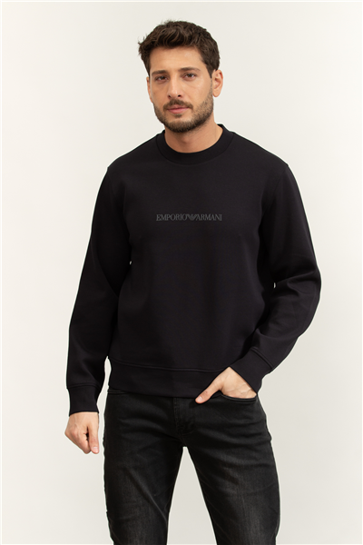 Emporio Armani Erkek Bisiklet Yaka Sweatshirt