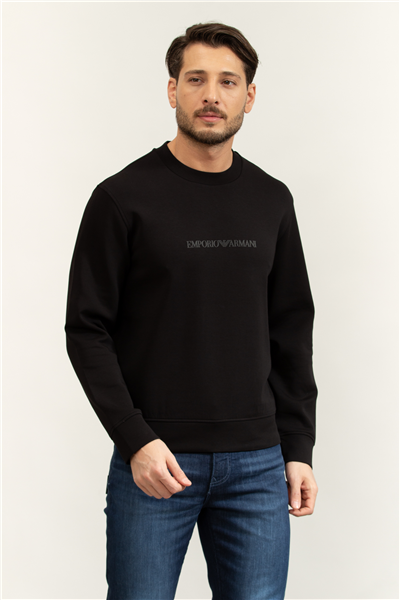 Emporio Armani Erkek Bisiklet Yaka Sweatshirt
