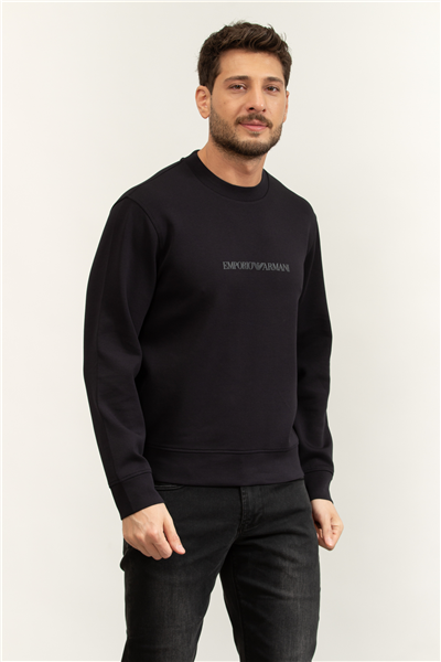 Emporio Armani Erkek Bisiklet Yaka Sweatshirt