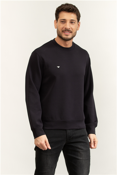 Emporio Armani Erkek Bisiklet Yaka Sweatshirt