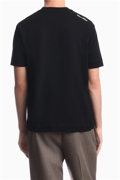Emporio Armani Erkek Bisiklet Yaka T-Shirt Siyah