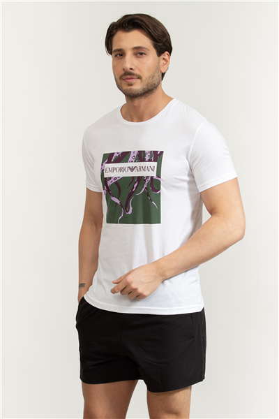 Emporio Armani Erkek Bisiklet Yaka T-Shirt