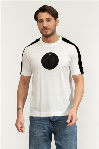 Emporio Armani Erkek Bisiklet Yaka T-Shirt