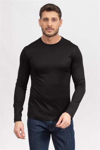 Emporio Armani Erkek Bisiklet Yaka T-Shirt Siyah