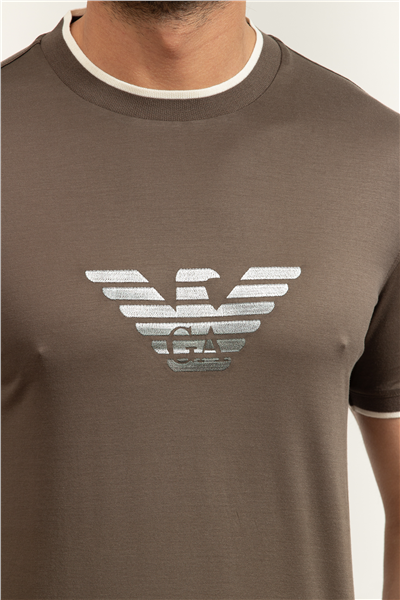 Emporio Armani Erkek Bisiklet Yaka T-Shirt