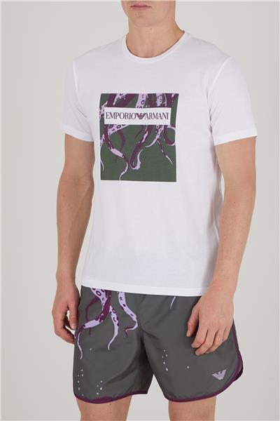Emporio Armani Erkek Bisiklet Yaka T-Shirt