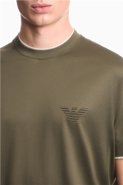 Emporio Armani Erkek Bisiklet Yaka T-Shirt