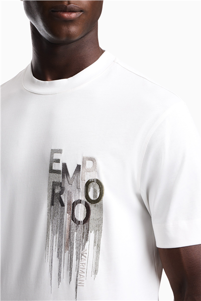 Emporio Armani Erkek Bisiklet Yaka T-Shirt