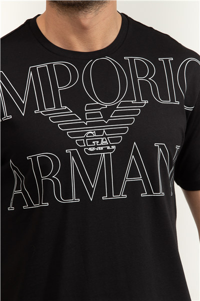 Emporio Armani Erkek Bisiklet Yaka T-Shirt