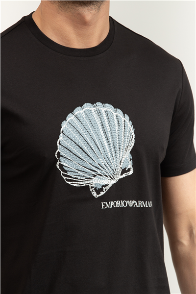 Emporio Armani Erkek Bisiklet Yaka T-Shirt
