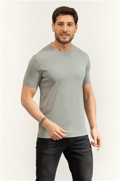 Emporio Armani Erkek Bisiklet Yaka T-Shirt