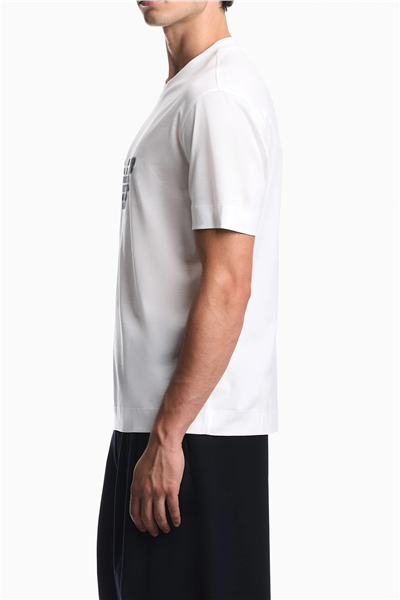 Emporio Armani Erkek Bisiklet Yaka T-Shirt Beyaz