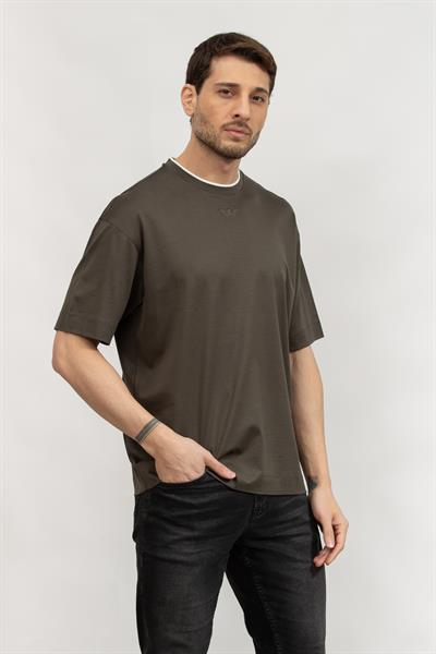 Emporio Armani Erkek Bisiklet Yaka T-Shirt