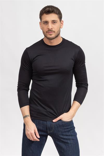 Emporio Armani Erkek Bisiklet Yaka T-Shirt Lacivert