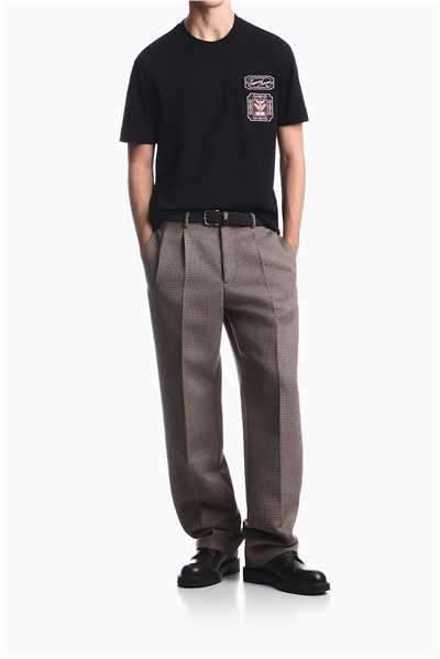 Emporio Armani Erkek Bisiklet Yaka T-Shirt Siyah
