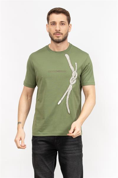Emporio Armani Erkek Bisiklet Yaka T-Shirt