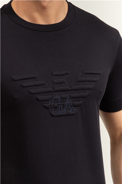 Emporio Armani Erkek Bisiklet Yaka T-Shirt