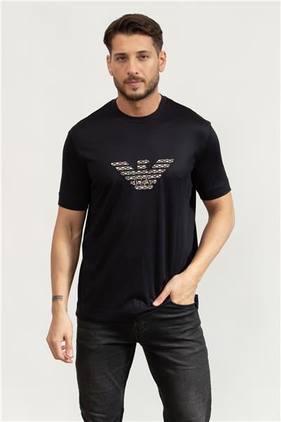 Emporio Armani Erkek Bisiklet Yaka T-Shirt