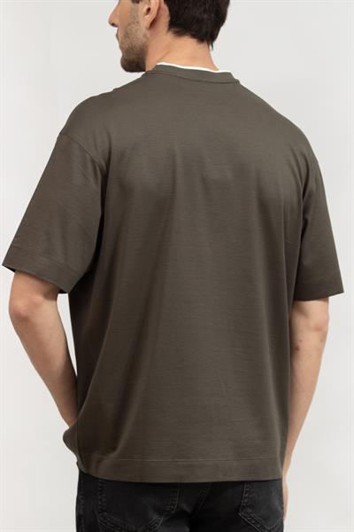 Emporio Armani Erkek Bisiklet Yaka T-Shirt