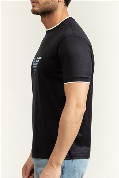 Emporio Armani Erkek Bisiklet Yaka T-Shirt