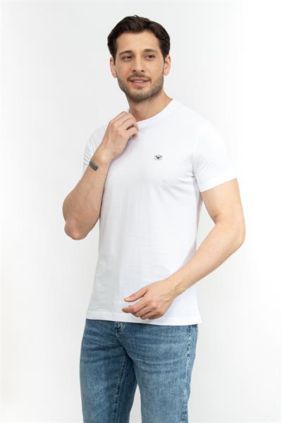 Emporio Armani Erkek Bisiklet Yaka T-Shirt