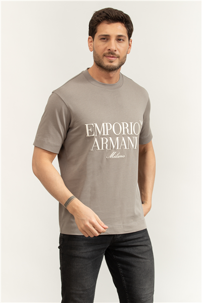Emporio Armani Erkek Bisiklet Yaka T-Shirt