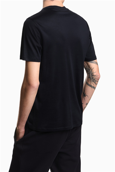 Emporio Armani Erkek Bisiklet Yaka T-Shirt Lacivert