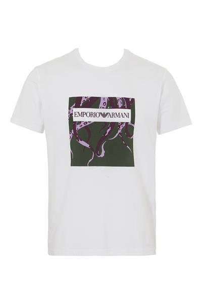 Emporio Armani Erkek Bisiklet Yaka T-Shirt