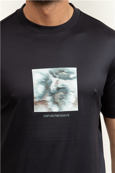 Emporio Armani Erkek Bisiklet Yaka T-Shirt