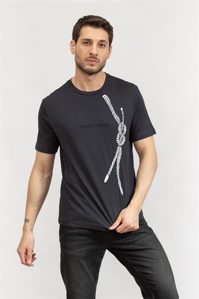 Emporio Armani Erkek Bisiklet Yaka T-Shirt
