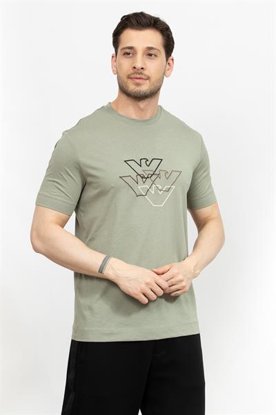 Emporio Armani Erkek Bisiklet Yaka T-Shirt