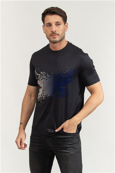 Emporio Armani Erkek Bisiklet Yaka T-Shirt