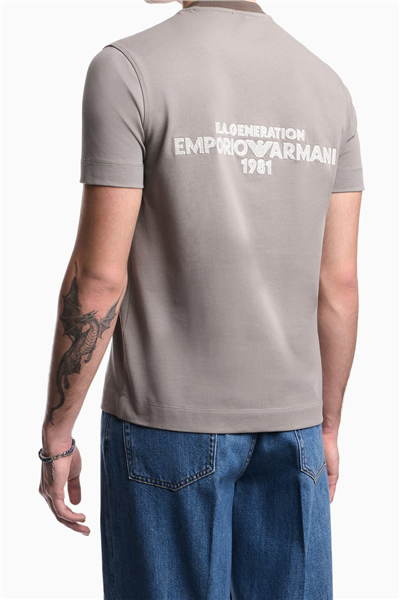 Emporio Armani Erkek Bisiklet Yaka T-Shirt Çok Renkli
