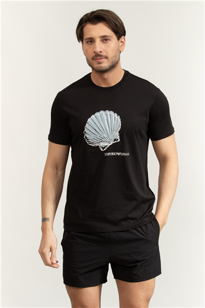 Emporio Armani Erkek Bisiklet Yaka T-Shirt