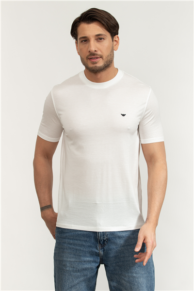 Emporio Armani Erkek Bisiklet Yaka T-Shirt