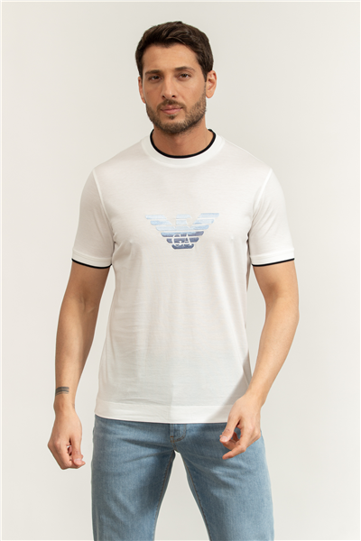 Emporio Armani Erkek Bisiklet Yaka T-Shirt
