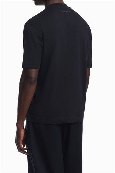 Emporio Armani Erkek Bisiklet Yaka T-Shirt Lacivert