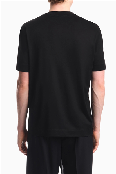 Emporio Armani Erkek Bisiklet Yaka T-Shirt Siyah