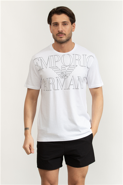 Emporio Armani Erkek Bisiklet Yaka T-Shirt